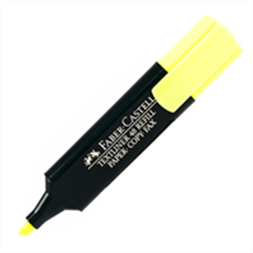 Faber Fosforlu Kalem sarı resmi