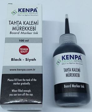 Kenpa Tahta Kalem Mürekkebi 100 ml Siyah resmi