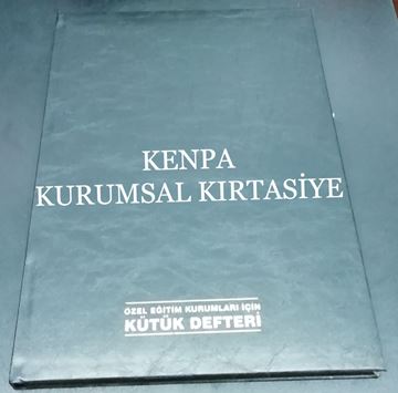 Künye defteri özel eğitim kurumları 100 yp. resmi