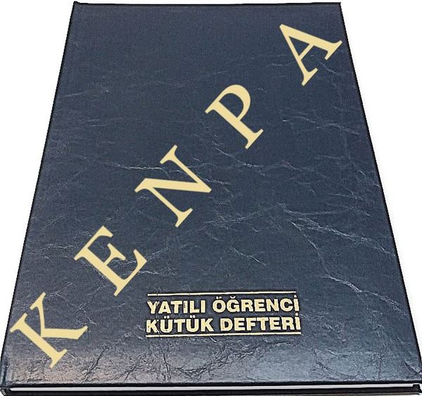 Yatılı öğrenci künye defteri resmi