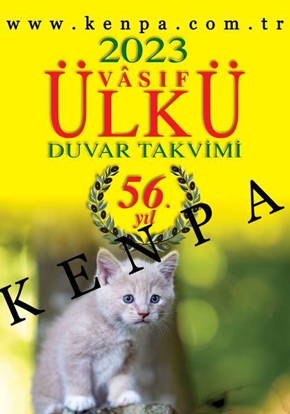 ülkü duvar takvimi 2023