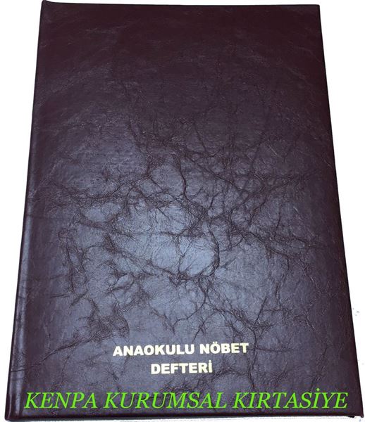Copy of anasınıfı nöbet defteri suni deri 100 yp resmi
